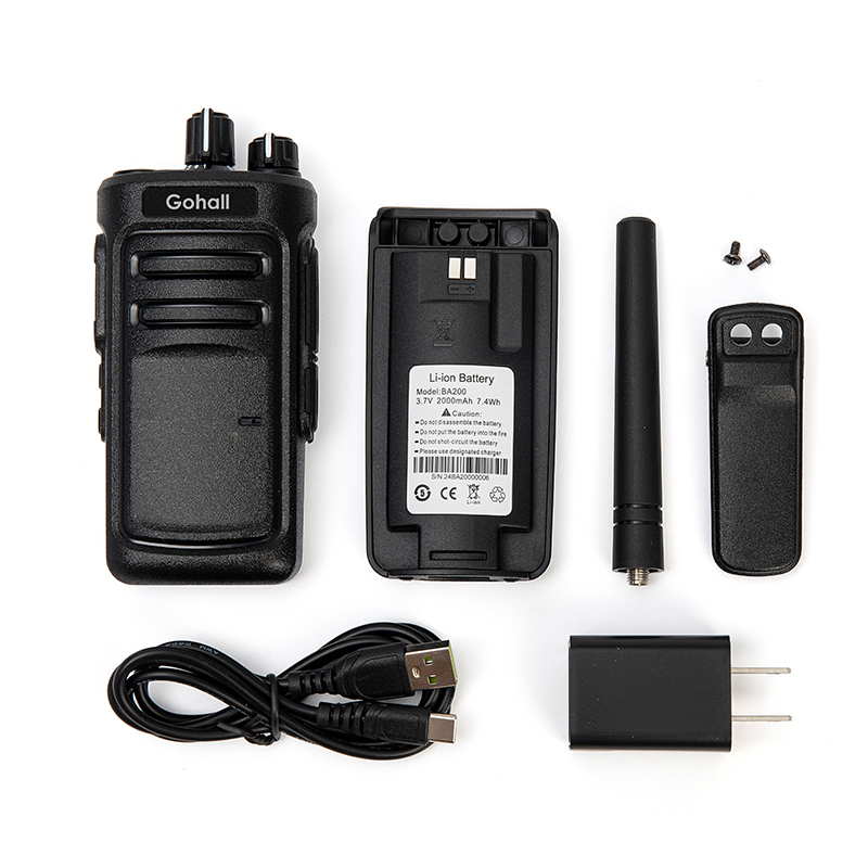 Рация A-210M Walkie Talkie, 16 каналов, дальность 3 км