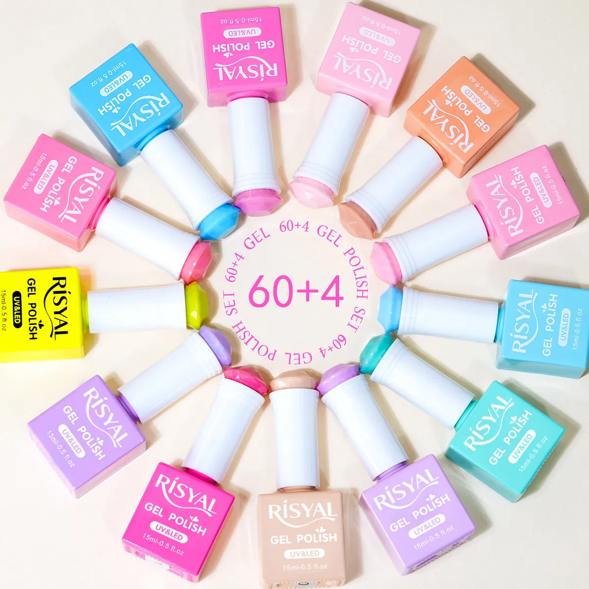 Jinhua Source Factory Customized 8ml Water-Based Nail Polish Quick-Drying Peelable and Transparent Bottle Packed
