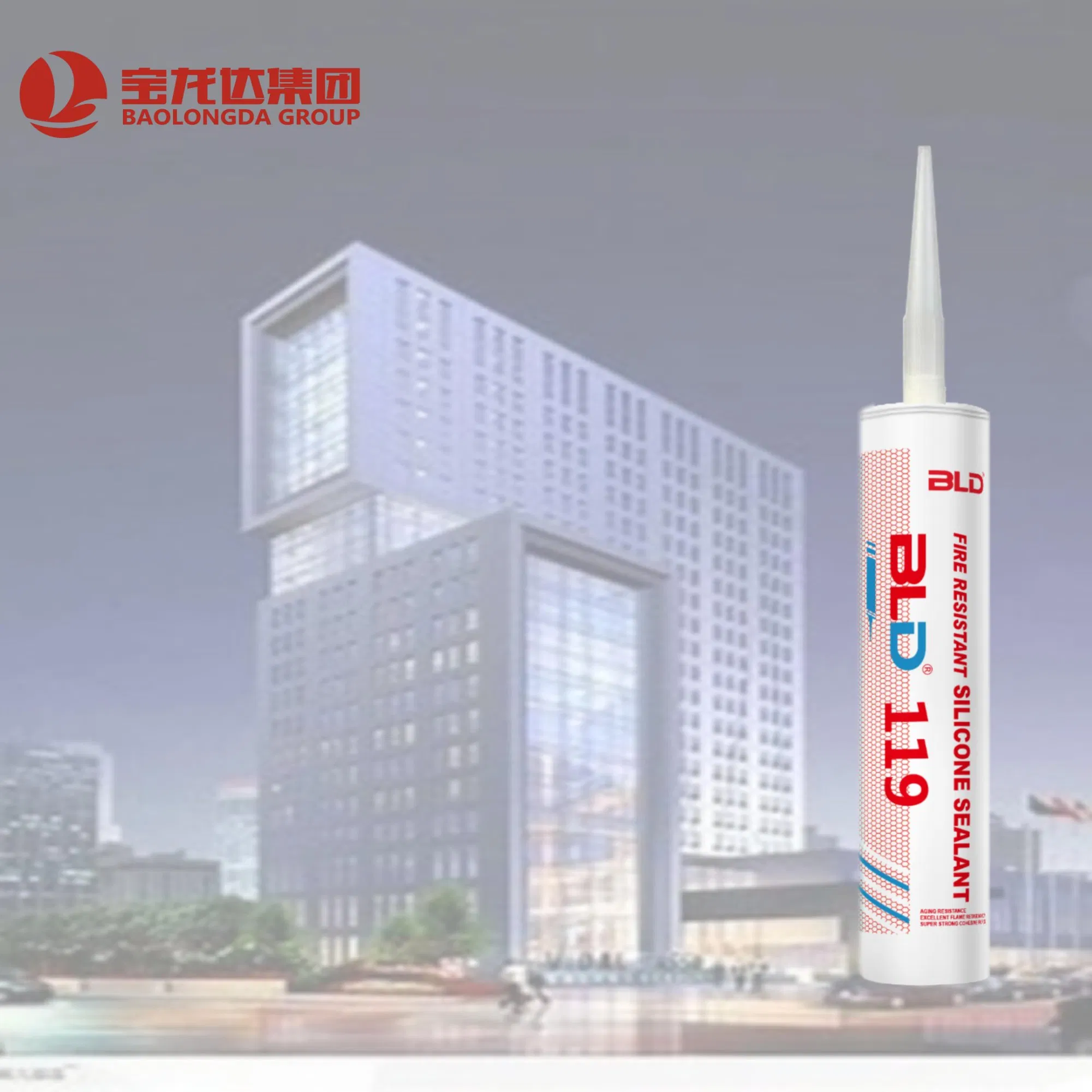 Fire-Resistant Silicone Sealant for Steel Structures
