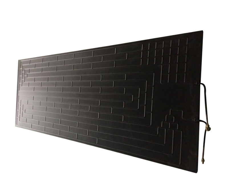 Aluminum Plate Thermodynamic Solar Energy Heat Pump Black Evaporator Panel