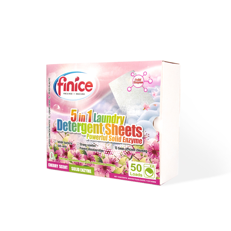 Finice Eco Friendly Laundry Detergent Sheet Laundry Sheet