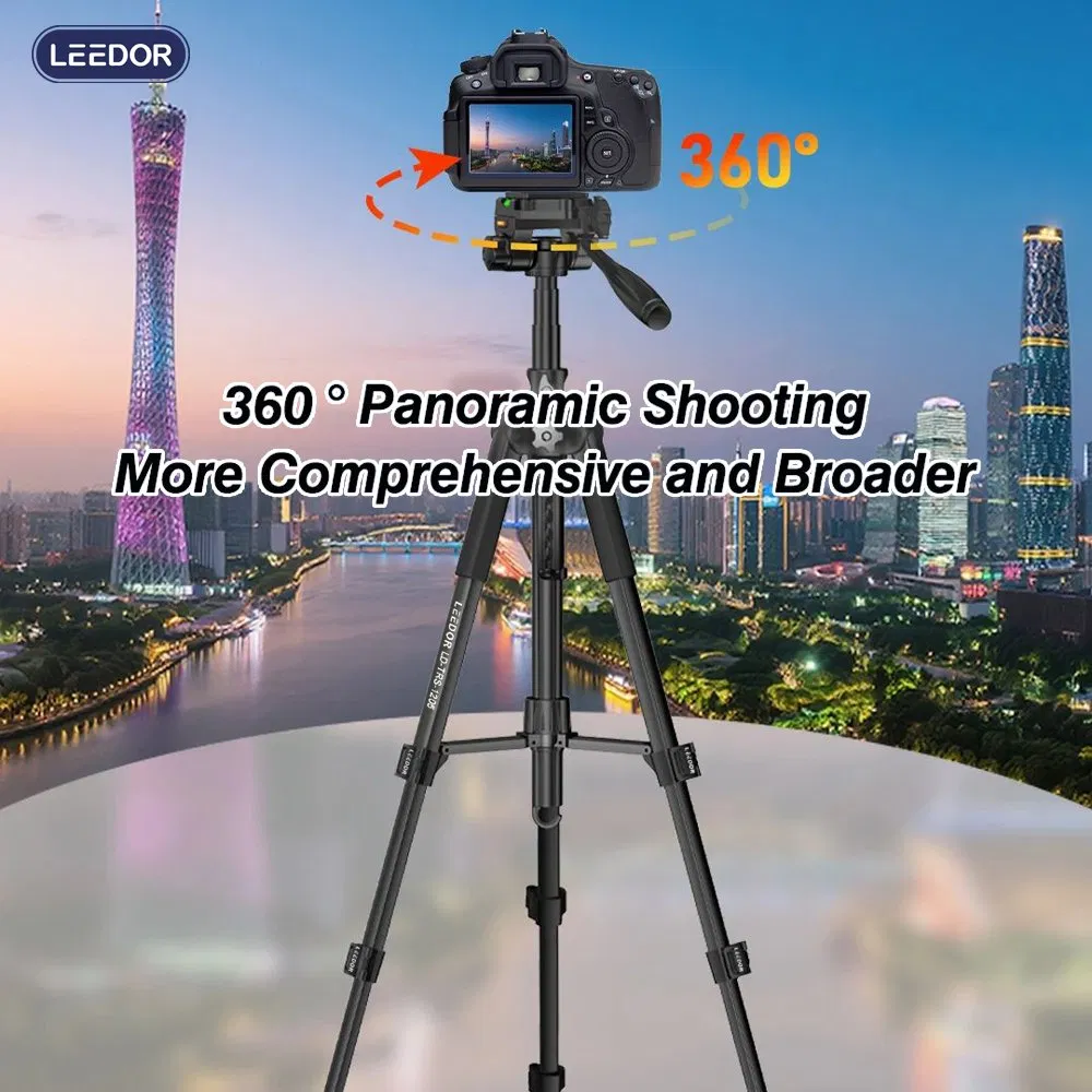360° Panoramic Shooting Selfie Stick Tripod All-Angle Capture with Stable Support