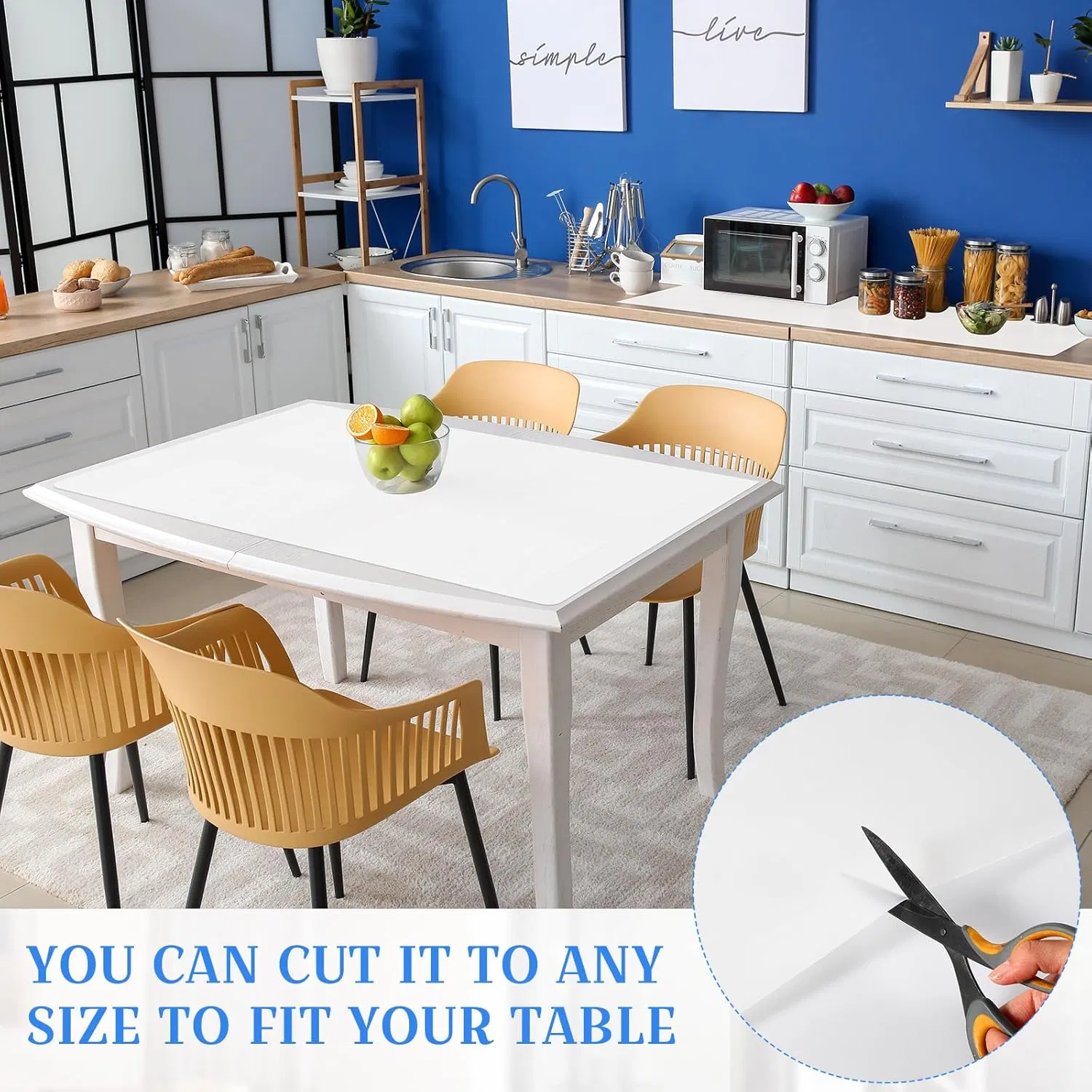 Кухонный коврик для сушки посуды, силиконовый, нескользящий