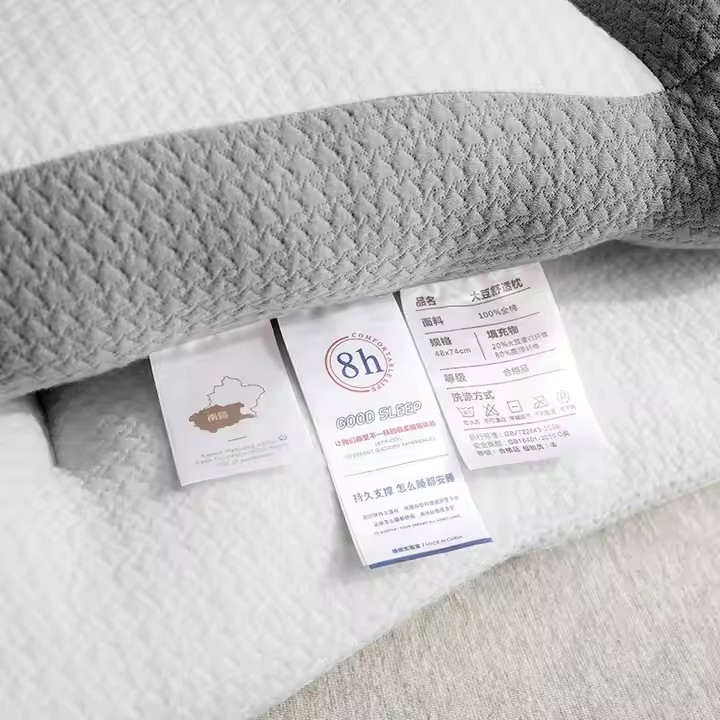 Wholesale High Quality Ergonomic Pillow for Sleeping Adult Neck Cervical Support Bed Comfortable Pillow