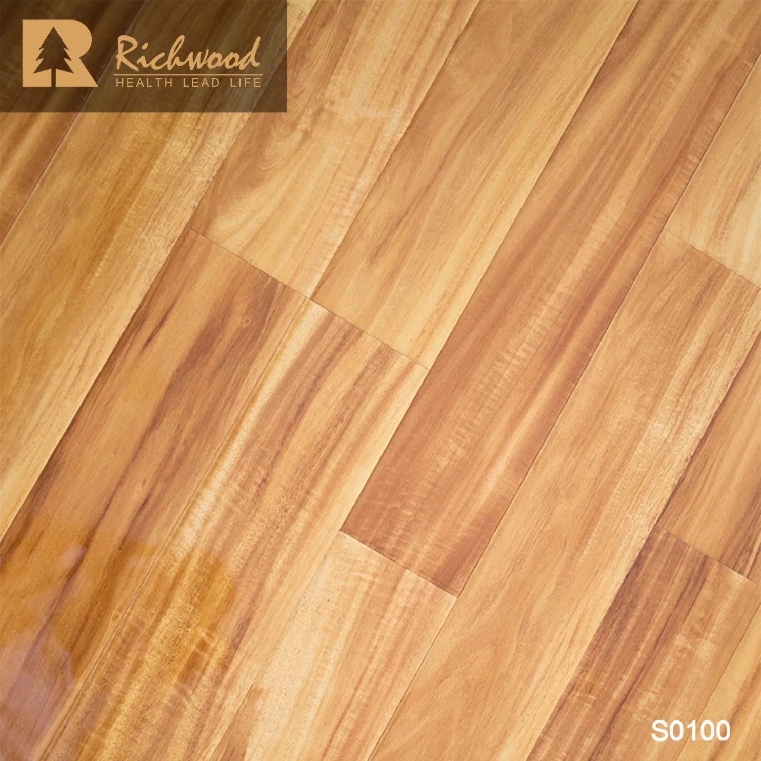 Водостойкий ламинат под дуб, коммерческий, ПВХ