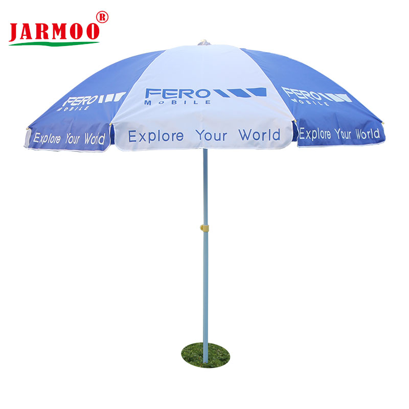 Outdoor Windproof Parasol Advertising Umbrella Beach Umbrella