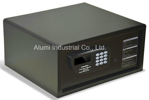 Hotel Room Fireproof Safe Box with Big LED Display 15-Inch Notebook