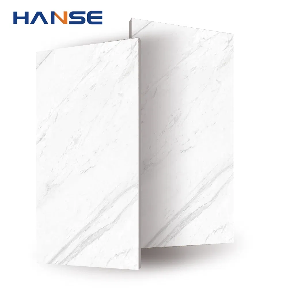 Керамогранит 1200x2400 мм глянцевый белый с золотыми прожилками