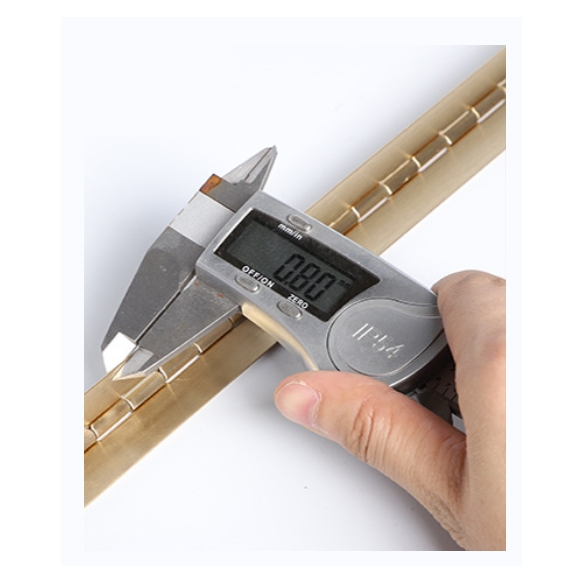 E-Star Hardware Heavy Duty Brass Piano Hinge