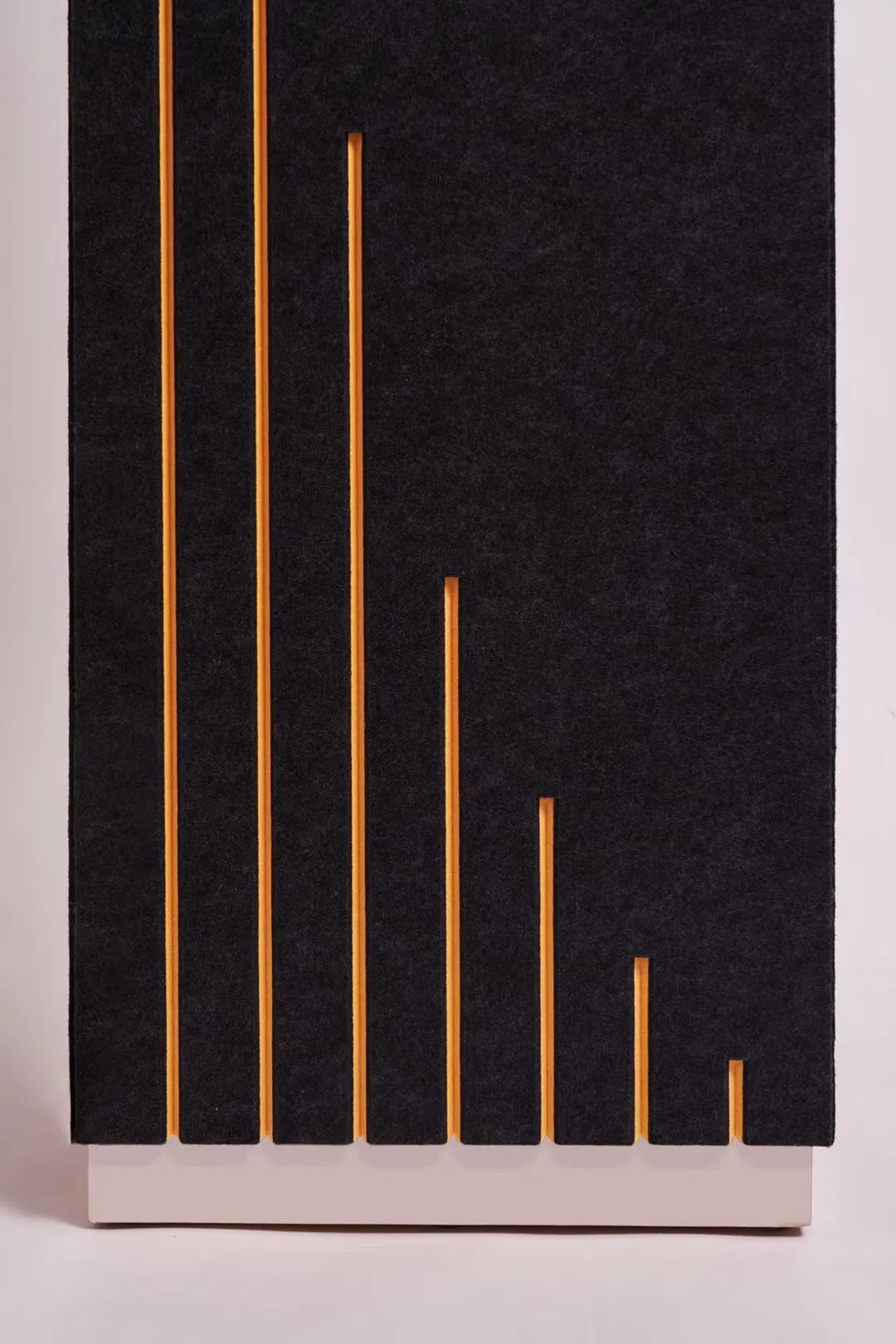 Fire Resistance 12mm Felt Panel Composition Polyester Fiber Acoustic Panel for Commercial Building