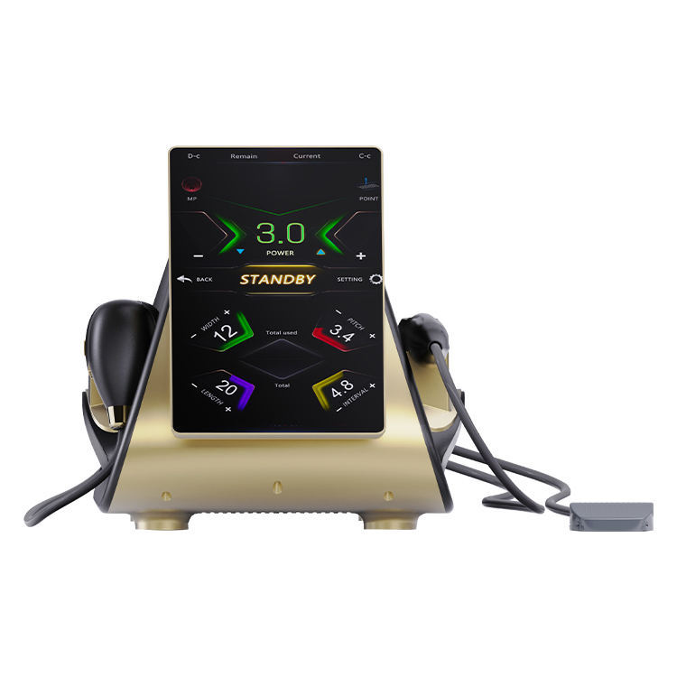 Professional 22D Hifu Machine Skin Tightening for Face Body Treatment Weight Loss Cellulite Removal 2 Handle 5 Cartridges Machine
