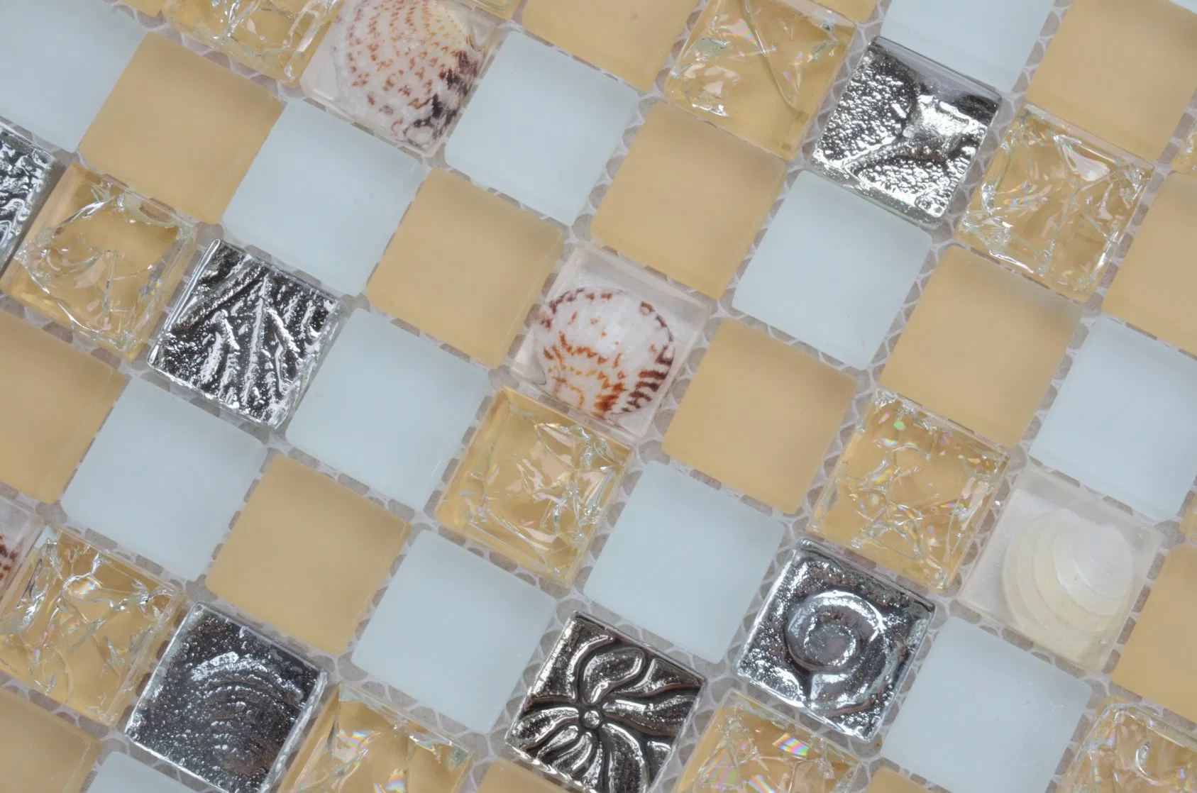 for Kitchen Backsplash Wall Bathroom Shower Seashell Tile Mosaic