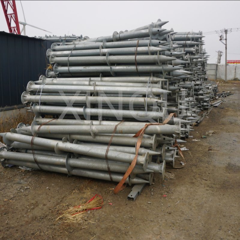 No-Dig Ground Anchor, Screw Anchor for Wooden Column