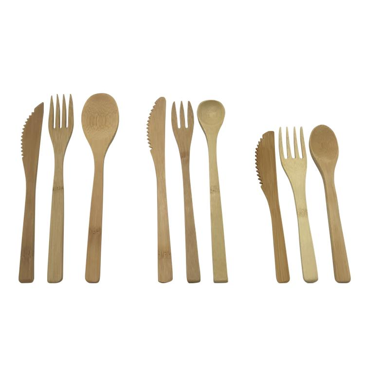 Eco-Friendly Bamboo Utensil Set with Reusable Straw and Brush