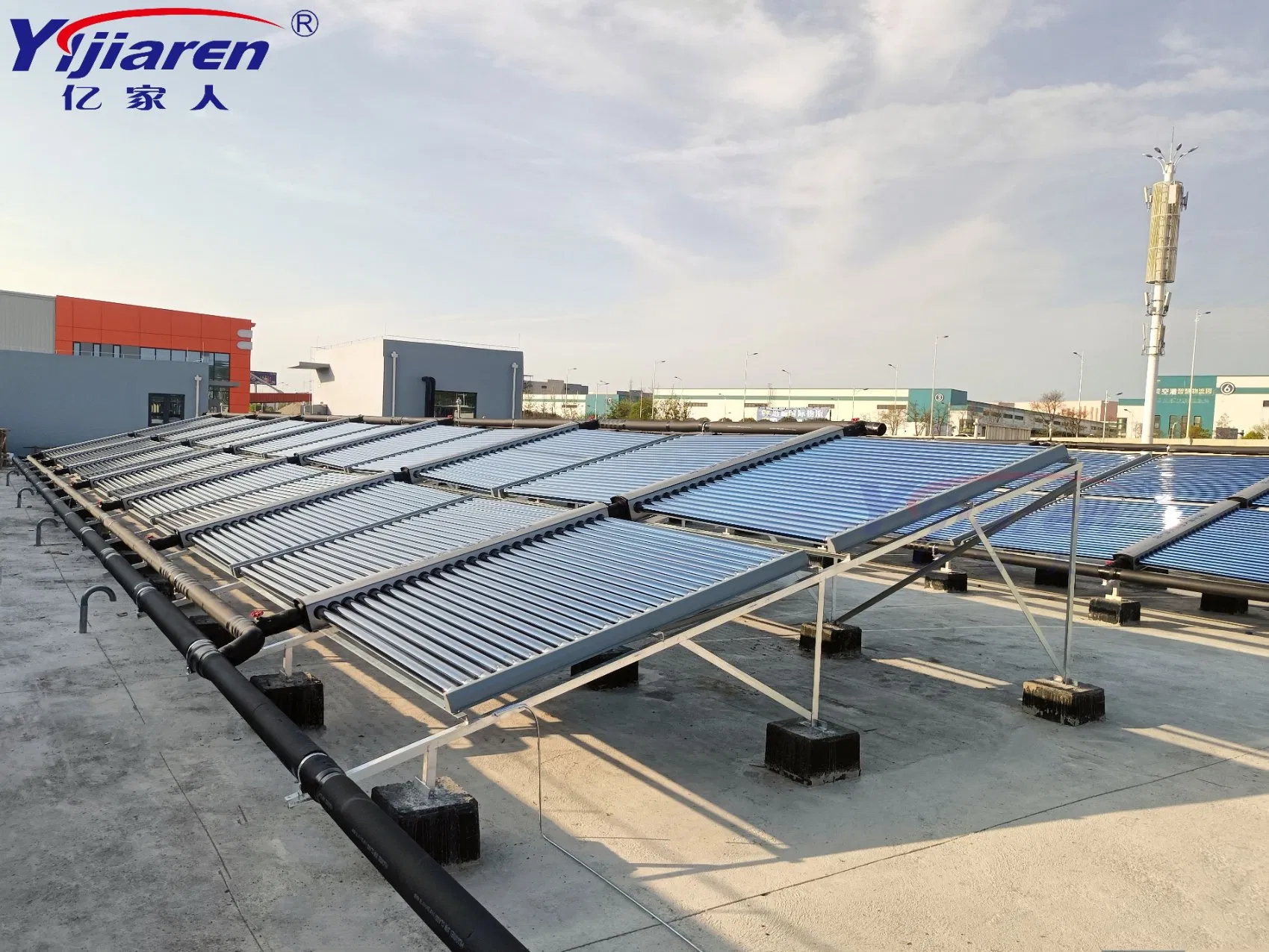 Вакуумные солнечные трубки для нагрева воды