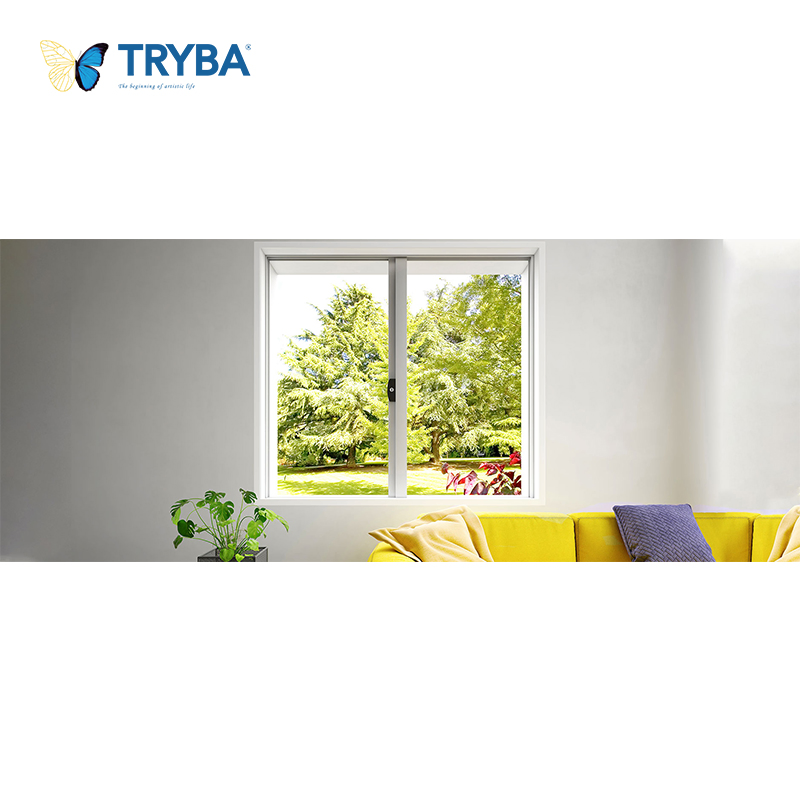 Aluminum Sliding Windows Thermal Break Glass Double Glazed Glass Sliding Door