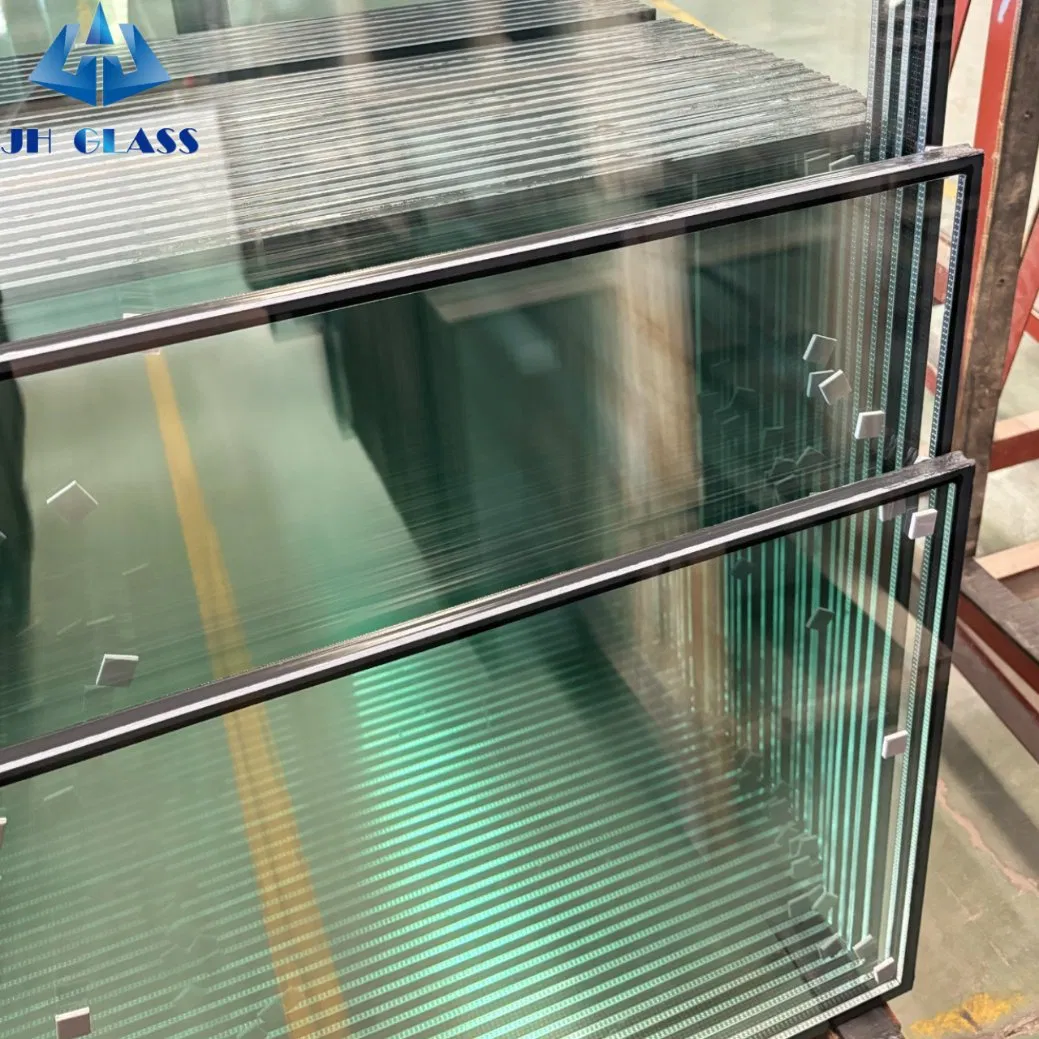 4mm+6A+5mm, Clear Plain, Ultra Clear, Top Quality, Float Clear Process, Vacuum, Window, Toughened Insulated Glass for Door, Windows