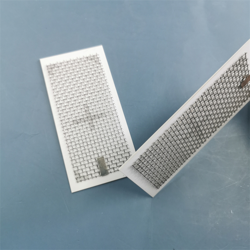 Air Purifier Replacement 96% Alumina Ceramic Ozone Plate with Metal Etching