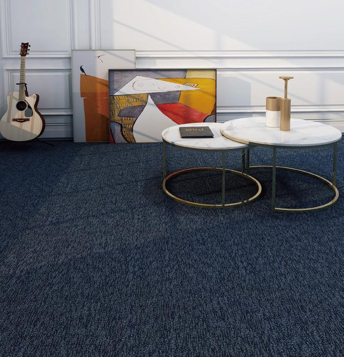 Модульный ковролин ПВХ для офиса, антискользящий