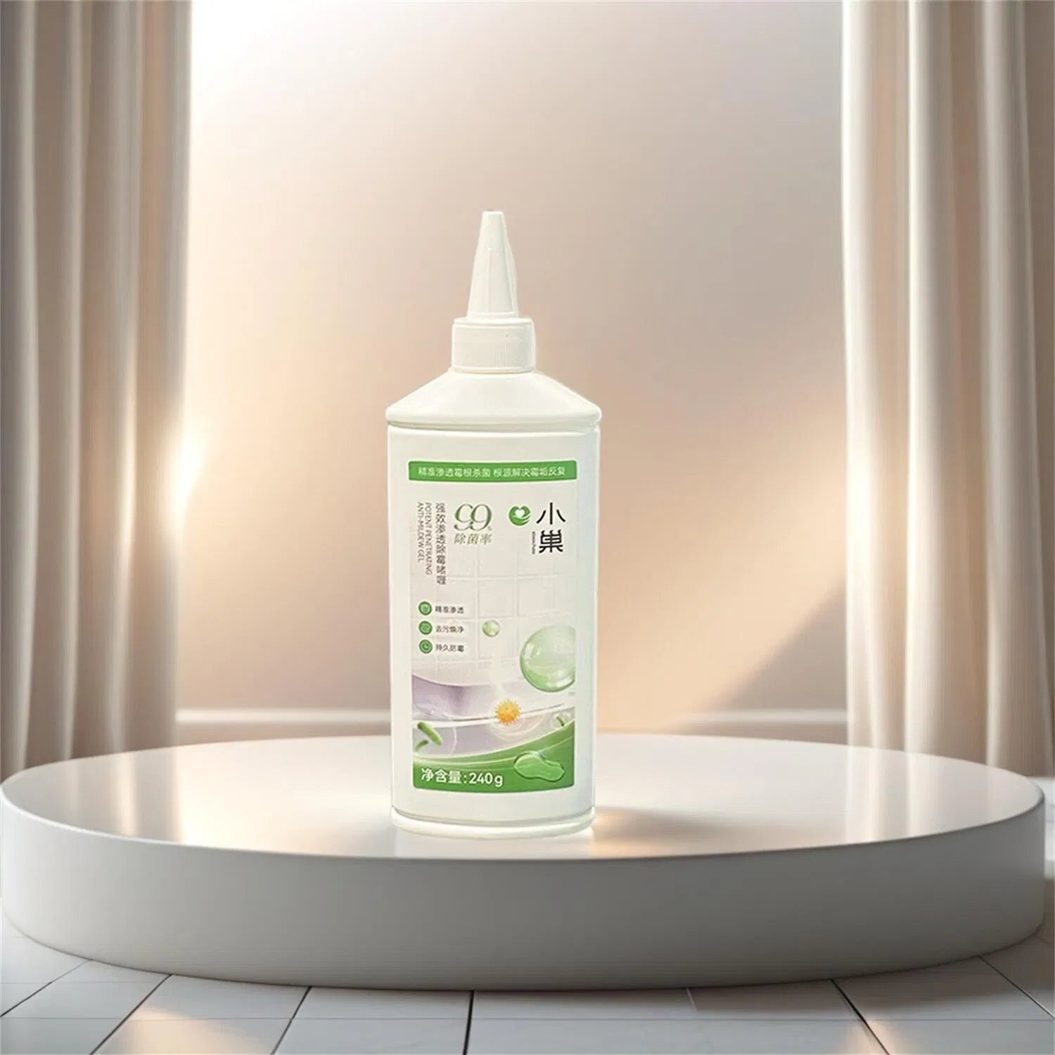 Automatic Aerosol Spray for Fast Mold and Mildew Removal