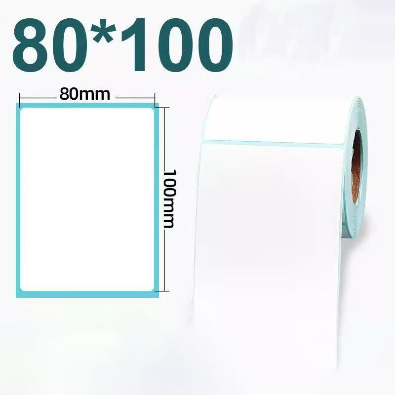 High Quality White Self-Adhesive Label Paper for Supermarket Labels