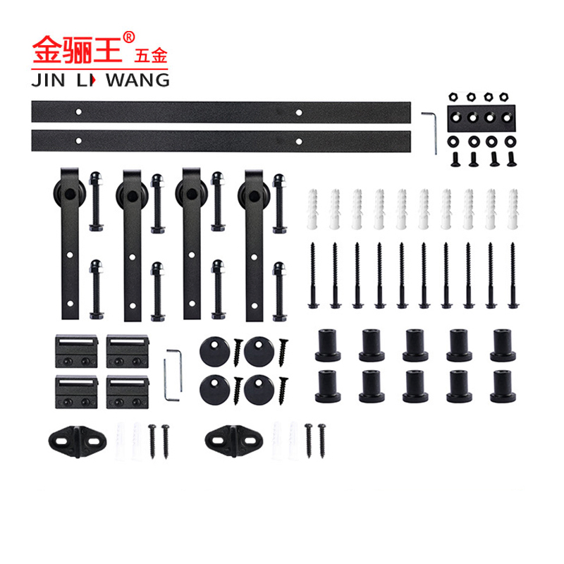 American Barn Door Hanging Rail Sliding Hanger Roller Hardware Kits