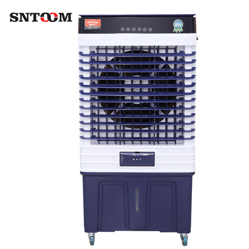 Large Air Domestic Industrial Chiller with Water Cooling Air Conditioning Fan Mobile Factory Commercial Evaporative Cooling Fan