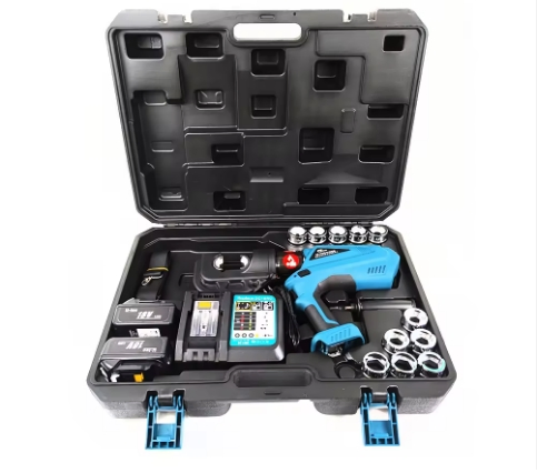 Ez-400 Electric Hydraulic Cable Crimping Tool Cordless Crimp Plier Battery Power Crimper