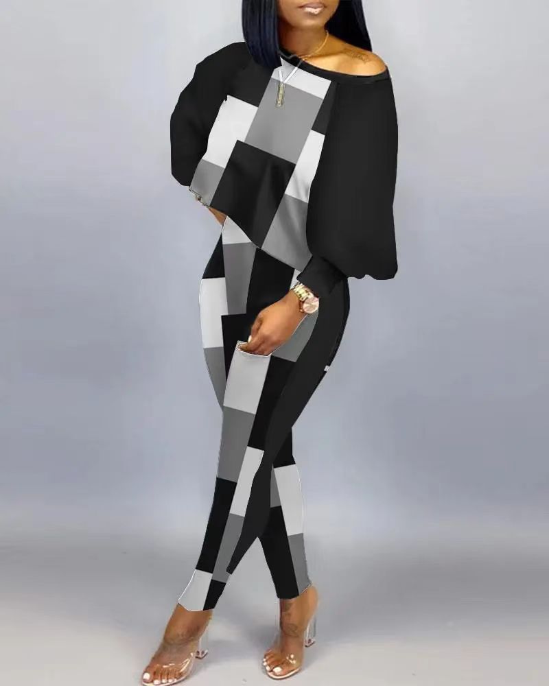 Комплект женский леопардовый принт больших размеров