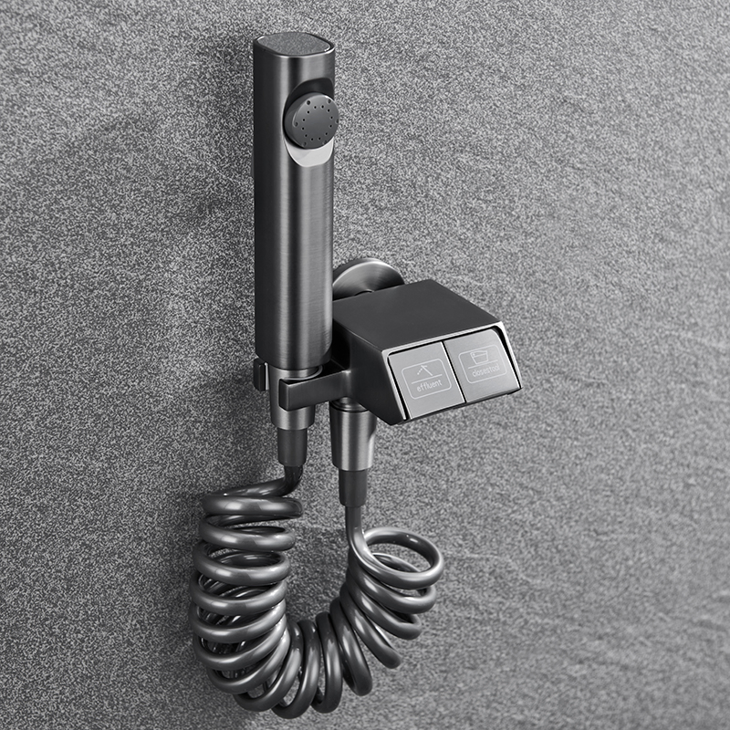 Wall-Mounted Elegant Single Lever Bidet Faucet High Pressure Water Faucet for Stylish Bathroom Renovations