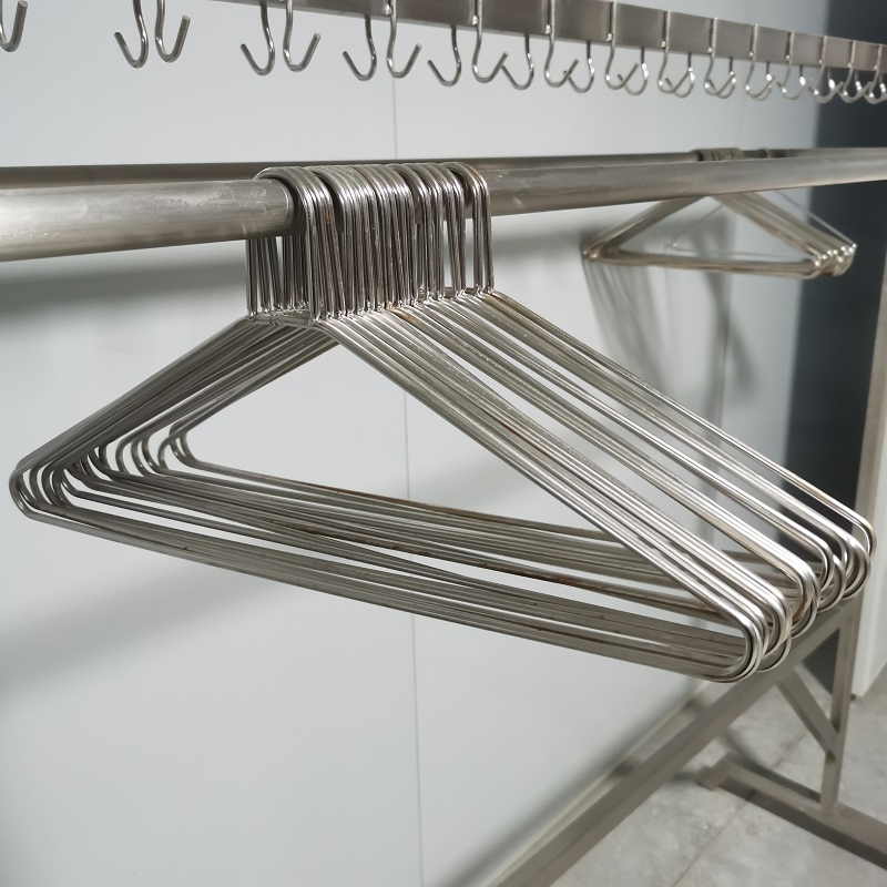 Durable Industrial-Grade Stainless Steel Multi-Functional Clothing Rack