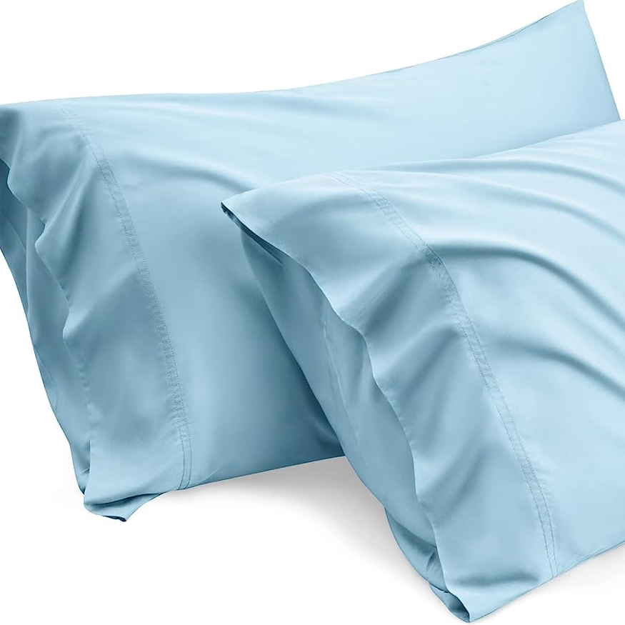 Cooling Pillow Cases - Chill King Size Pillow Case Set of 2, Cool Pillowcase for Hot Sleepers, Tencels Pillow Case