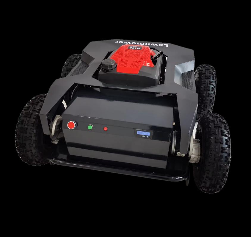 Robot 4WD Lawn Mower with Remote Control