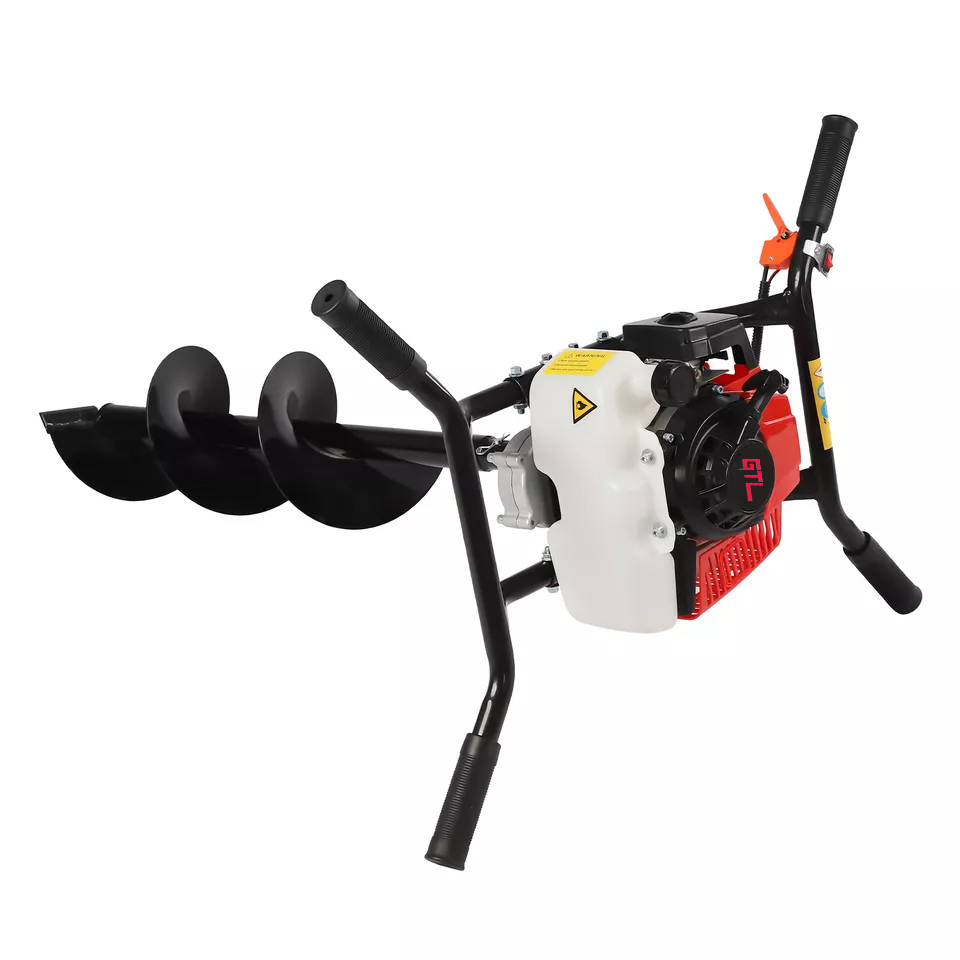 Big Power Engine 62cc Petrol Hole Digger Machine Gasoline Earth Auger (GD620B)