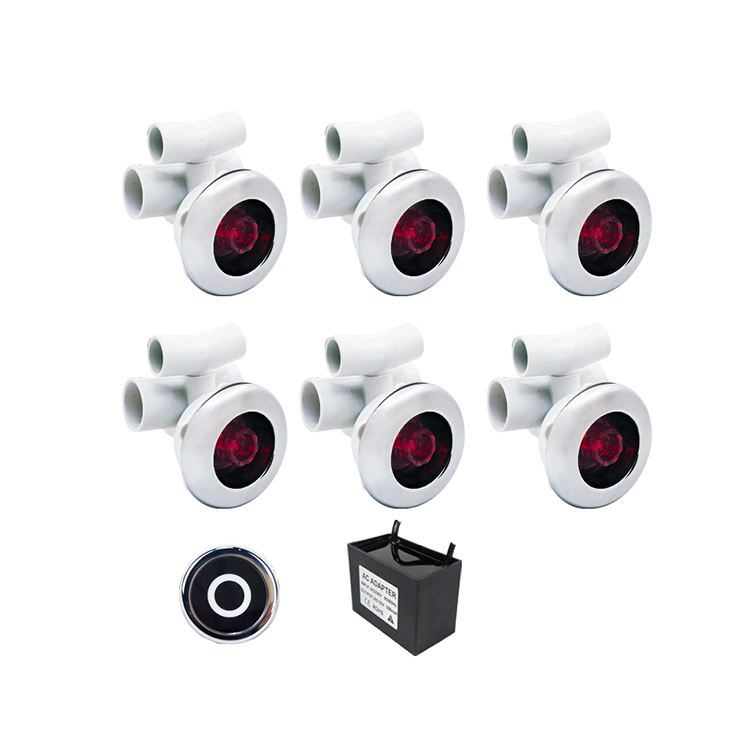 Аэромассажная форсунка с LED-подсветкой для ванны