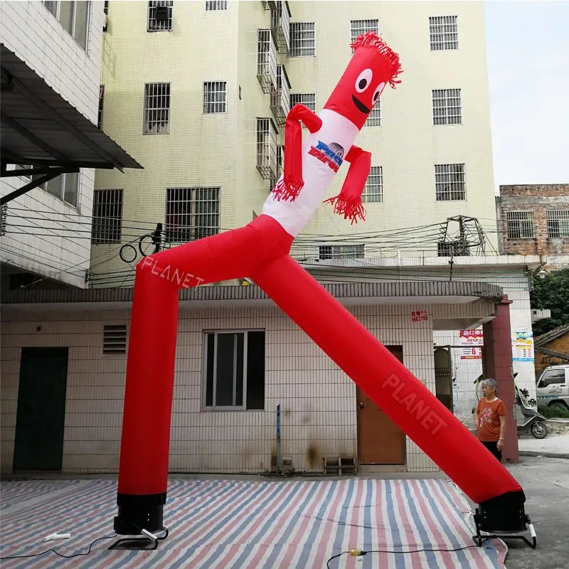 Custom Logo Outdoor Sky Waving Inflatable Air Dancer Tube Inflatable Dancer Man for Advertising