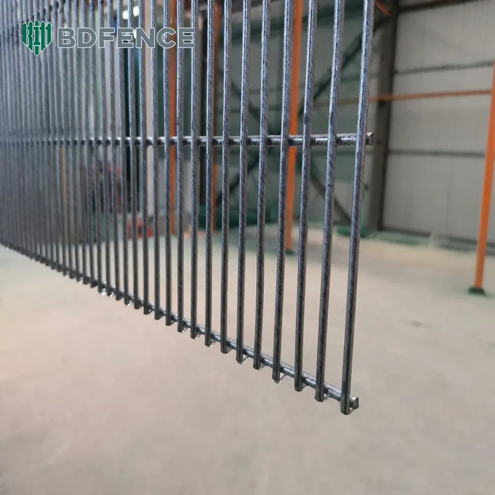Welded Galvanized Wire Netting Iron Anti Thief Steel 358 Security Fence Prison Mesh 358 Fence High Security Fences Mesh Wire Fencing