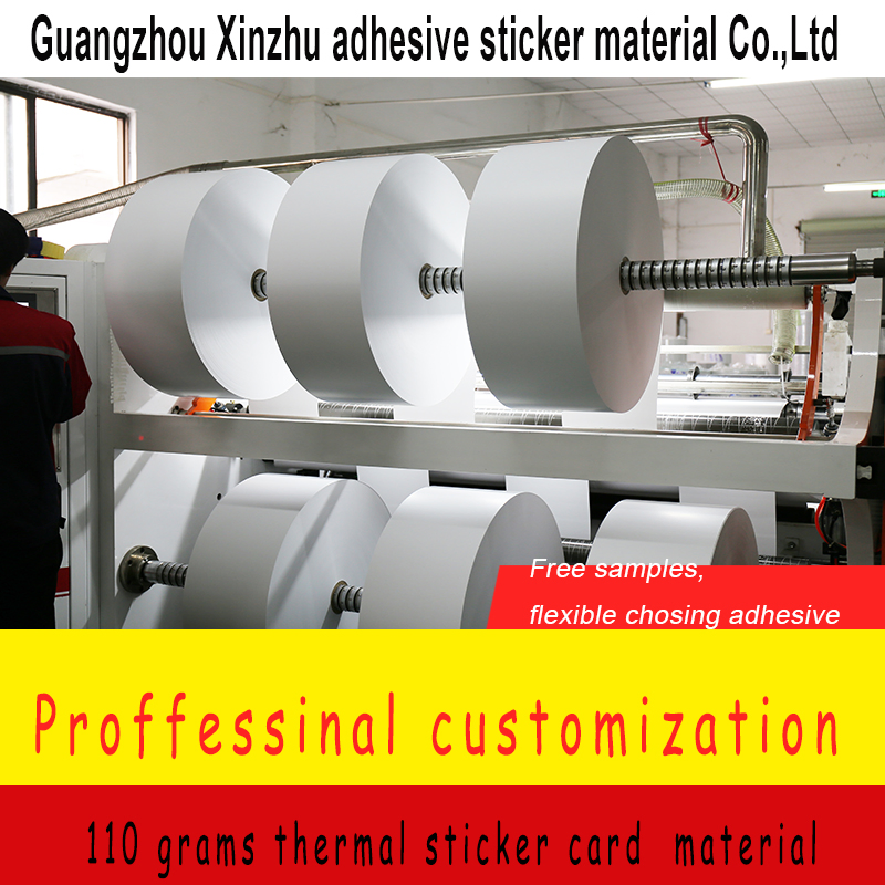 110 Grams Thermal Card Sticker Label Material Xzrm-83111