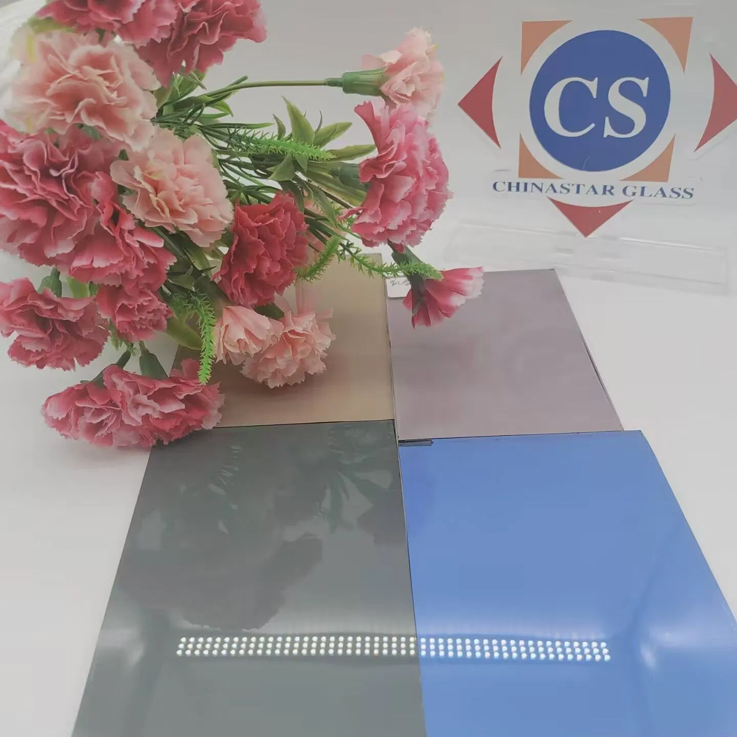 2440*3300mm 5mm Purple/Bronze/Grey/Ford Blue Float Glass for Furniture/Architecture/Decorative