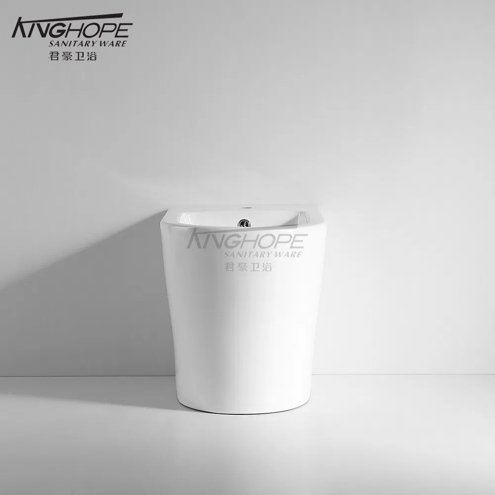 Floor-Mounted Bathroom Furniture Ceramic Powerful Cleaning Customization Available WC Bidet