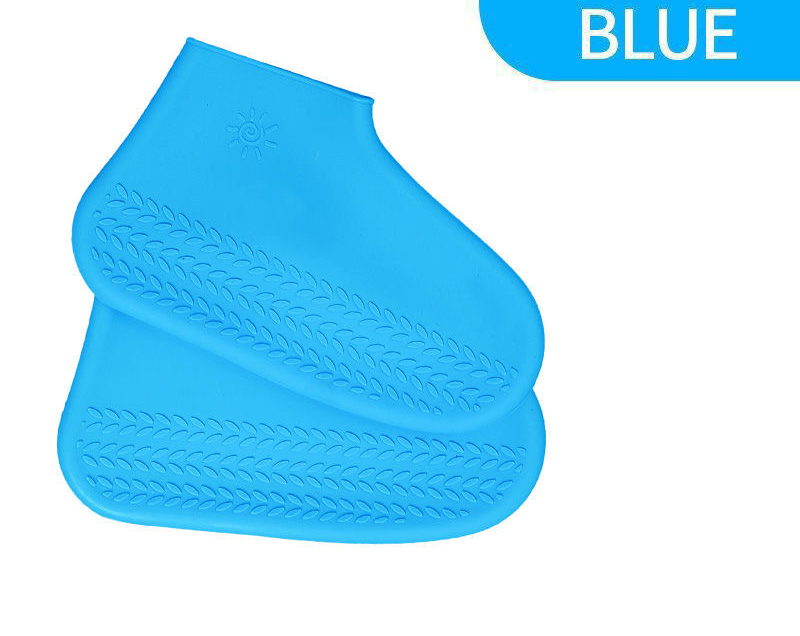 Silicone Anti-Slip Reusable Rain Shoe Covers Waterproof Shoes Cover Protector