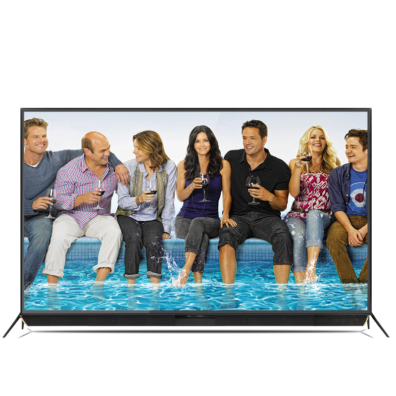 4K UHD 75 86 Inch Big Screen Smart Music LED TV Android Smart Television with WiFi