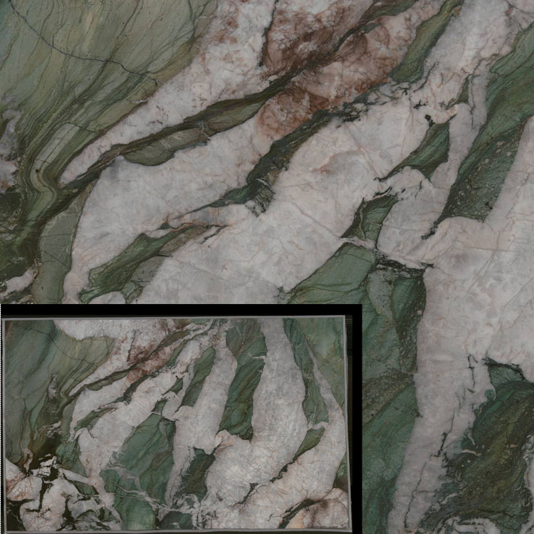 Luxury Stone Tiles Tiffany Blue Quartzite Slabs for Countertop and Table Tops