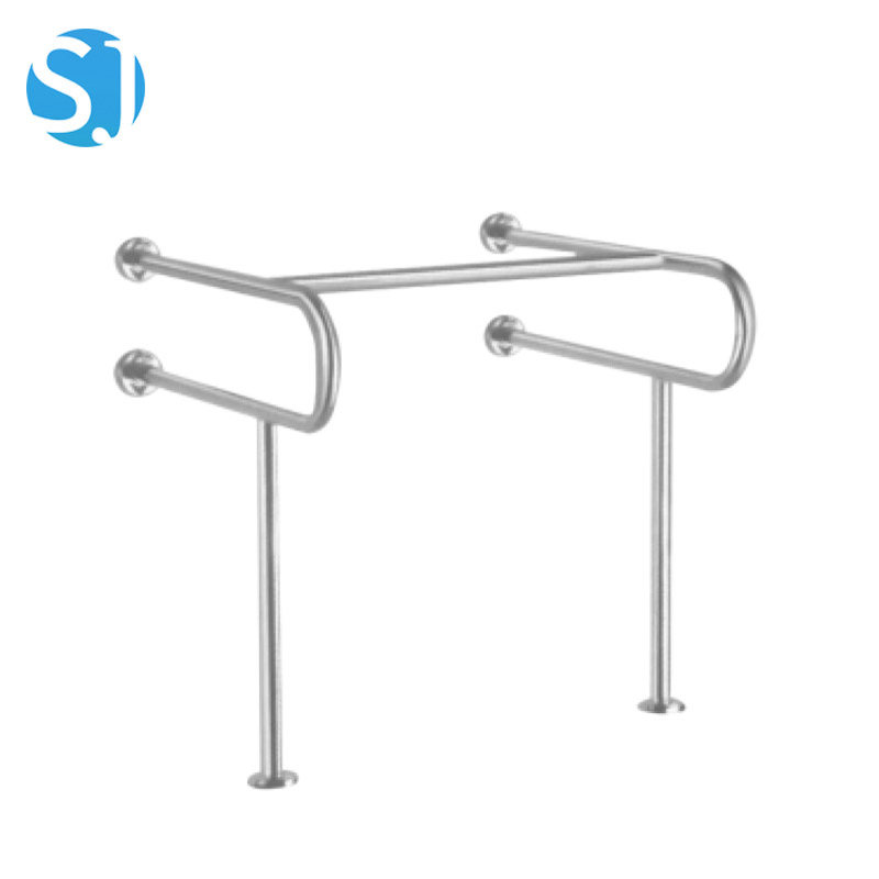 Stainless Steel Bathroom Handrail Wall Mounted Grab Bar Elderly Disabled Safety Support Rail