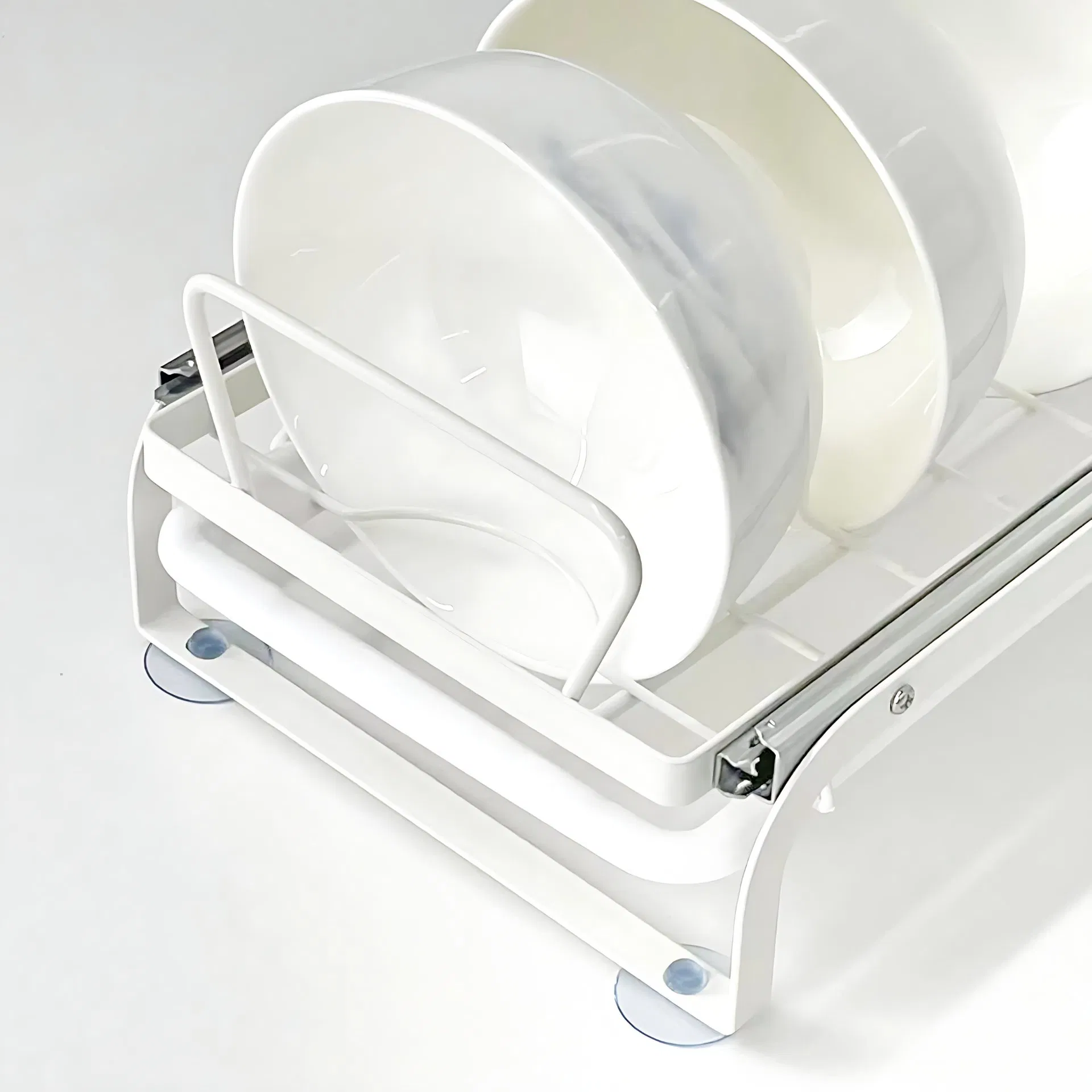 Выдвижная полка для посуды из углеродистой стали