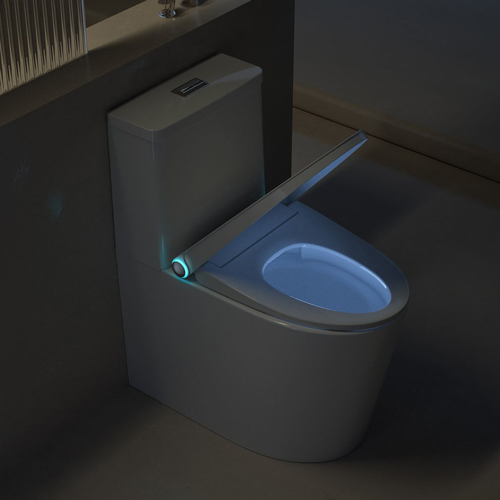PP U-Shaped V-Shaped Intelligent Sanitary Ware Automatic Smart Toilet Seat Cover