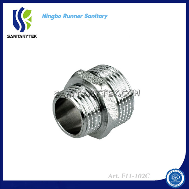 Brass Fitting Reducing Nipple