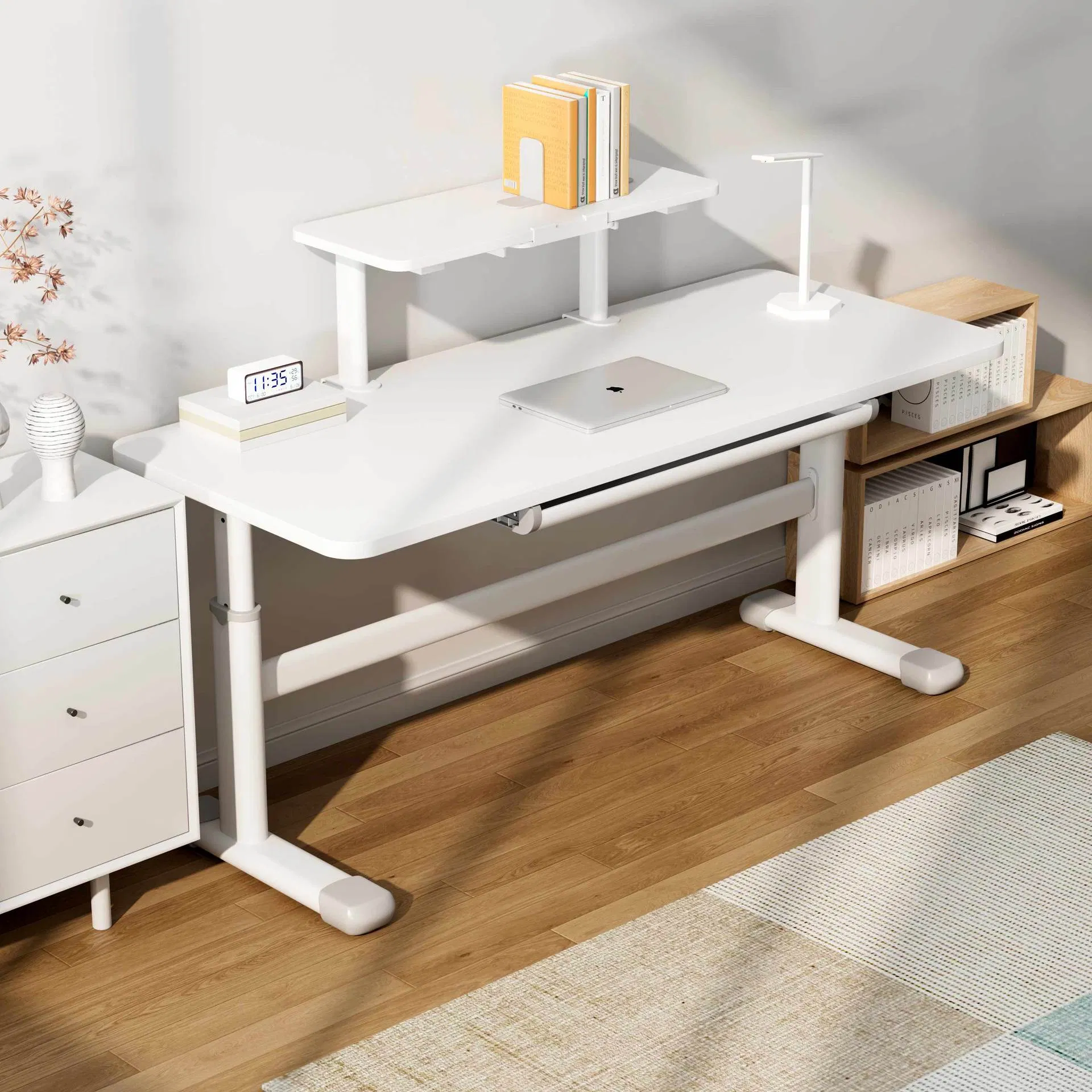 Lifting Children's Study Desk Writing Table Liftable Home Desktop Minimalist PC Table