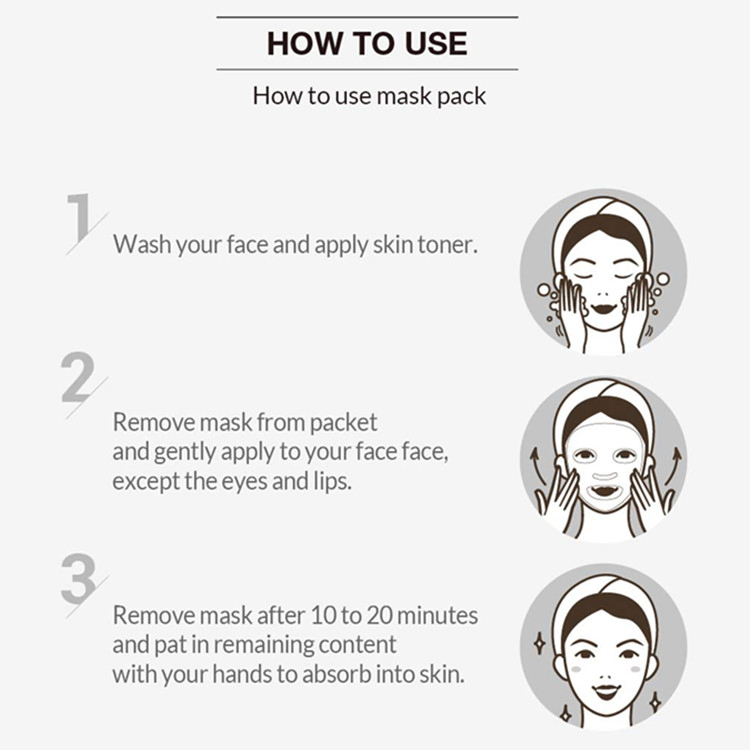 Custom Ceramide Skin Barrier Mask High Moisturizing Soft Sheet Mask
