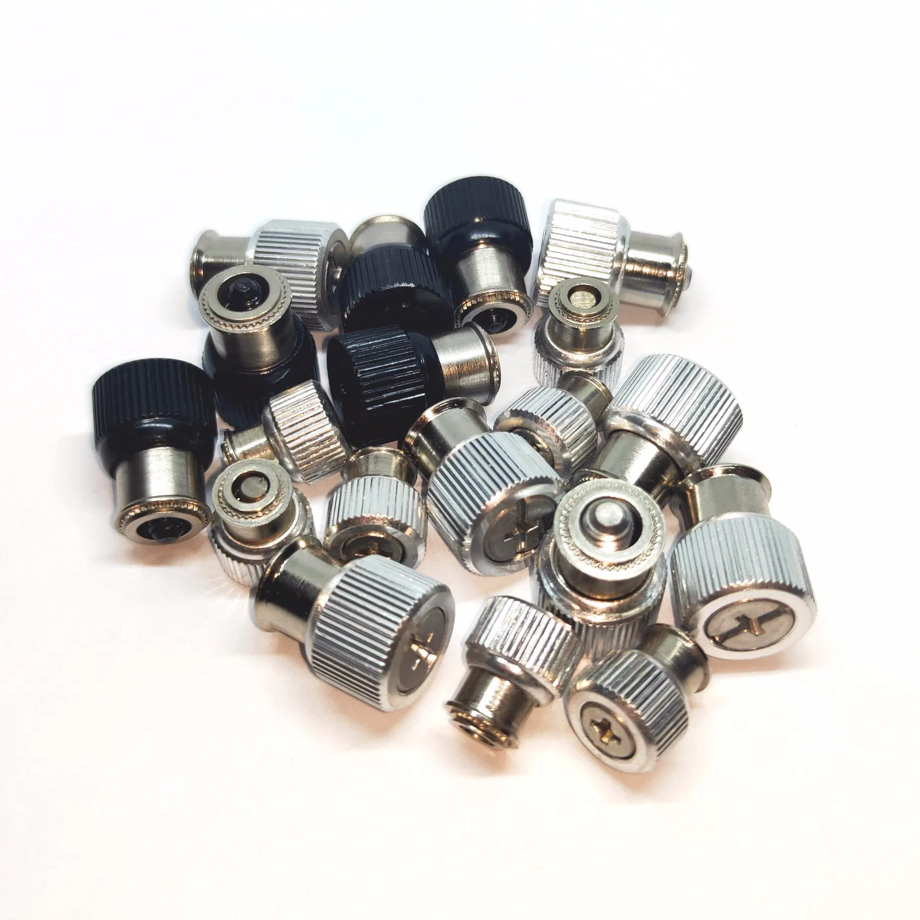 PF11 PF12 Large Knurled Knob Spring Loaded Pem Captive Panel Screw